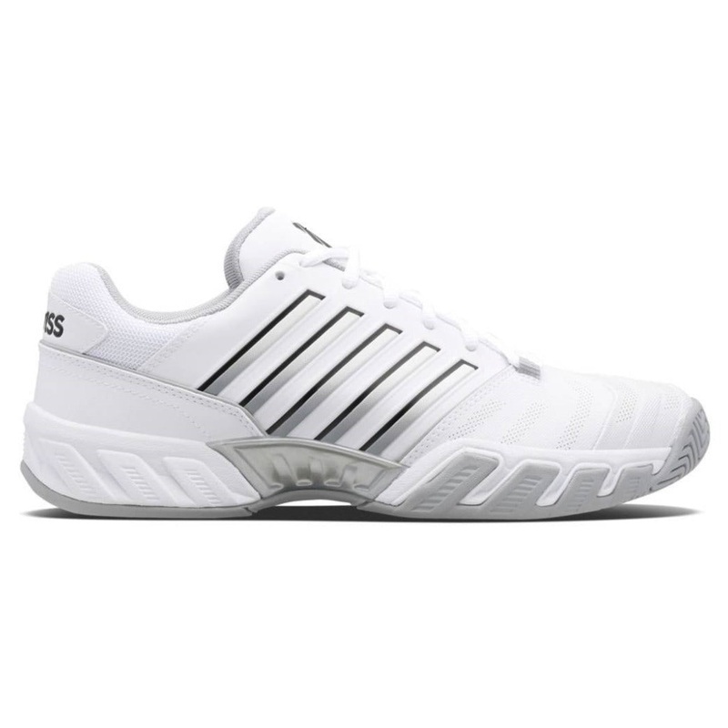 K-Swiss BigShot Light 4 Men’s Tennis Shoe (White/Black)