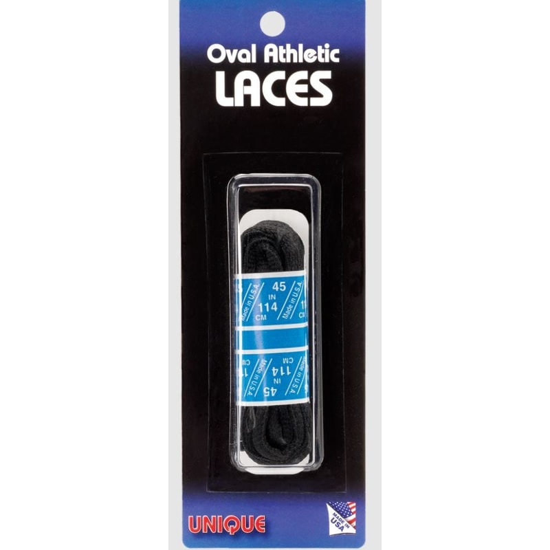 Unique Sports Oval Athletic Shoe Laces – 54″ Black