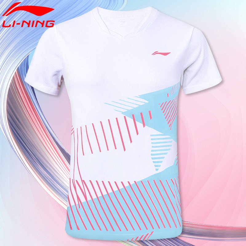 LI-NING Women’s Game Shirt AAYT780 White M