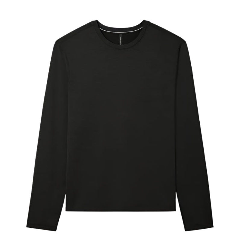 Ten Thousand Men’s Interval Long Sleeve Shirt (Versatile) Black Small