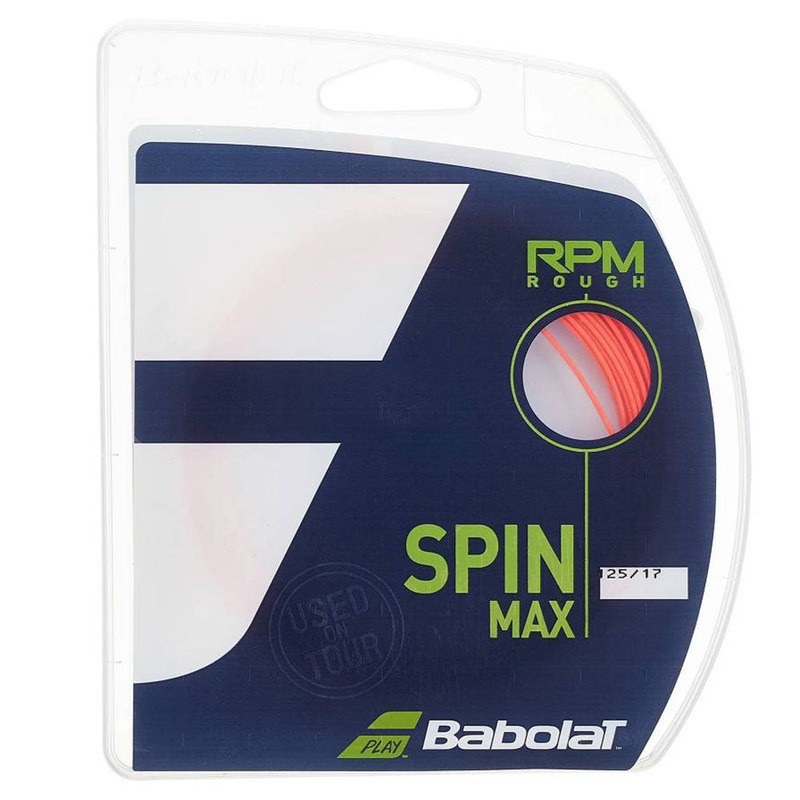Babolat RPM Rough 17/1.25 Tennis String (Red)