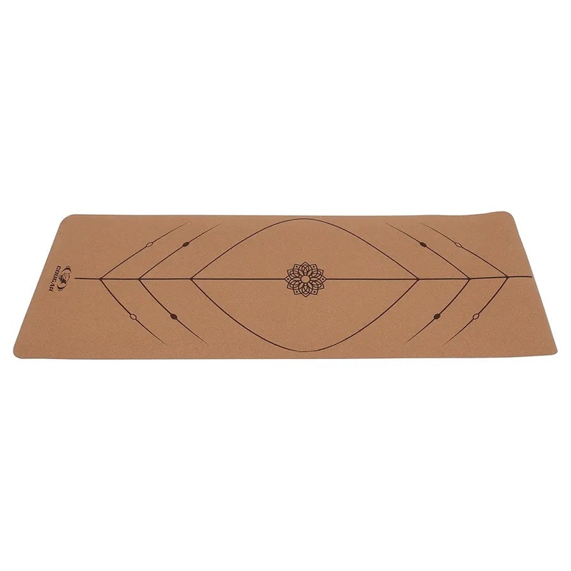 COUGAR Cork Rubber Yoga 8 MM Thick Exercise | Kibi Sports