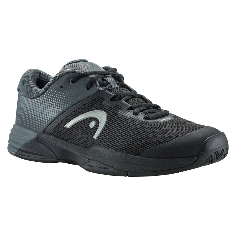 Head Revolt Evo 2.0 Men’s Tennis Shoe (Black/Grey)