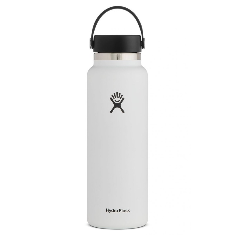 Hydro Flask 40oz Wide Mouth 2.0 with Flex Cap Black-001