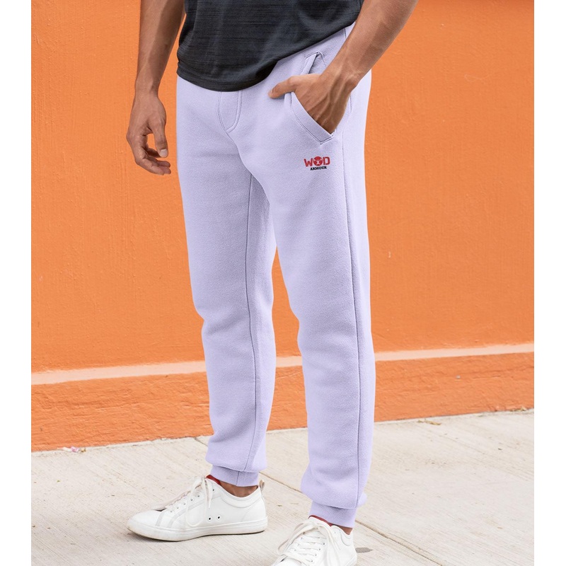 Men’s Lavender Fleece Track pantsWod Armour | Kibi Sports S