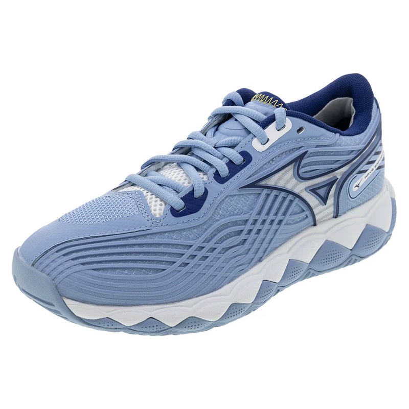 Women`s Wave Enforce Tour 2 Tennis Shoes Bel Air Blue and White