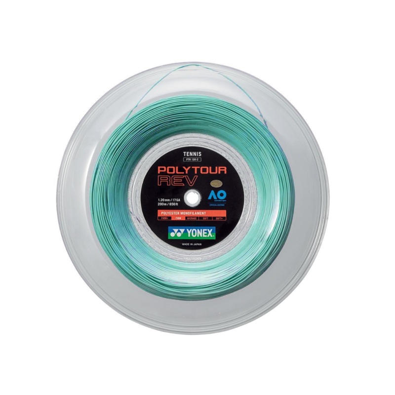 Yonex Polytour Rev Tennis String – Reel 16 Mint