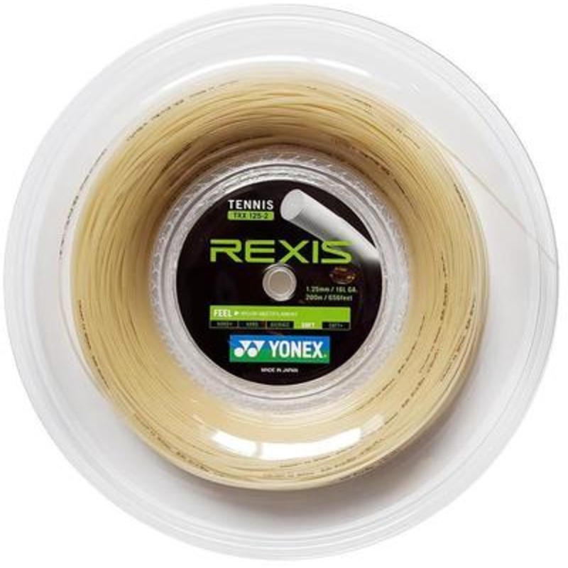 Yonex Rexis 200m Tennis String Reel – Off White OFF WHITE 1.30mm/200m