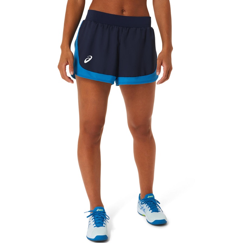 Asics Women’s Match Short (Navy/Green)