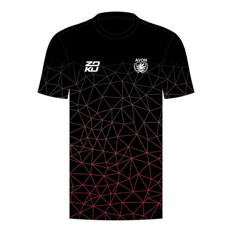 Avon ZOKU Asteroid Crew Neck T-Shirt Junior BLACK/RED 120/JS