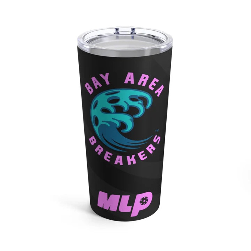 BAY AREA BREAKERS STAINLESS STEEL TUMBLER – 20 OZ BLACK