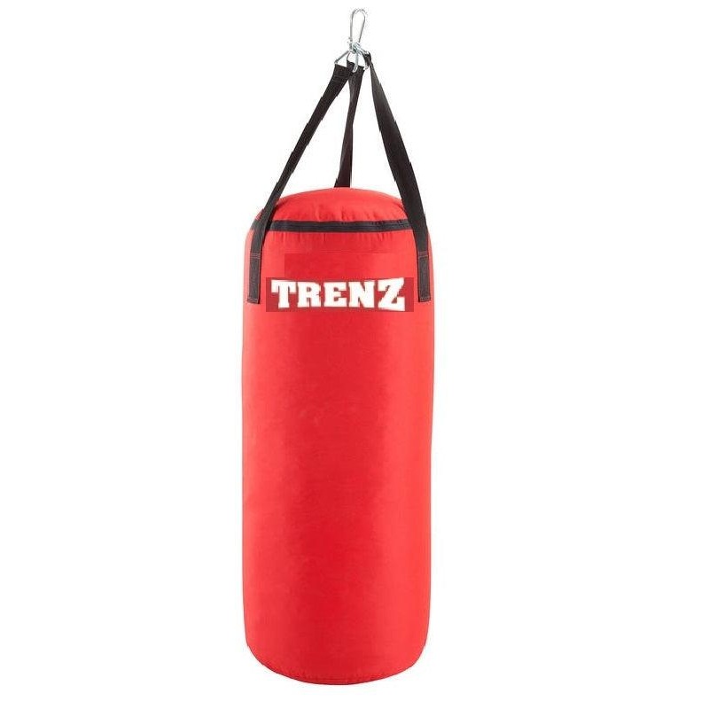 Boxing Punching Bag With Filling Large Size Red/BLACK