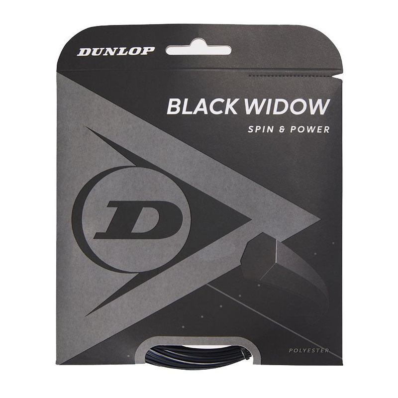 Dunlop Black Widow 16 Tennis String Set
