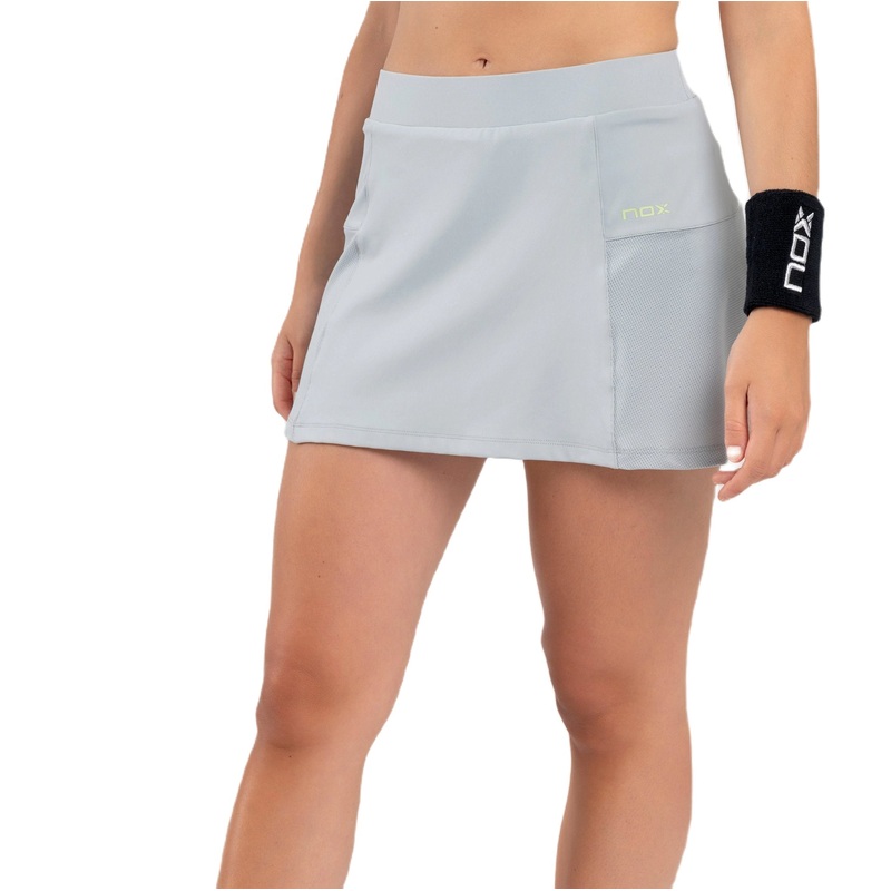 Falda Nox Pro Gris Neblina Mujer