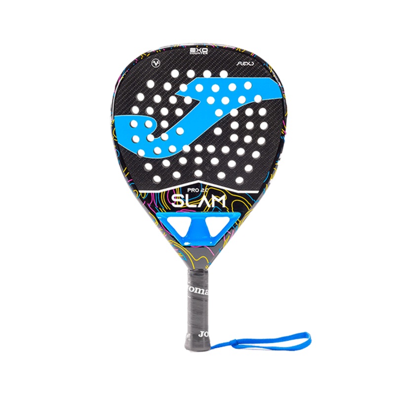 Joma Slam Pro Black/Turquesa 2025 Padel Racket