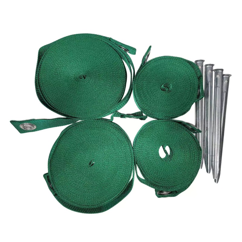 Quicksand Beach Tennis Court Boundary Lines (Green) & Stakes