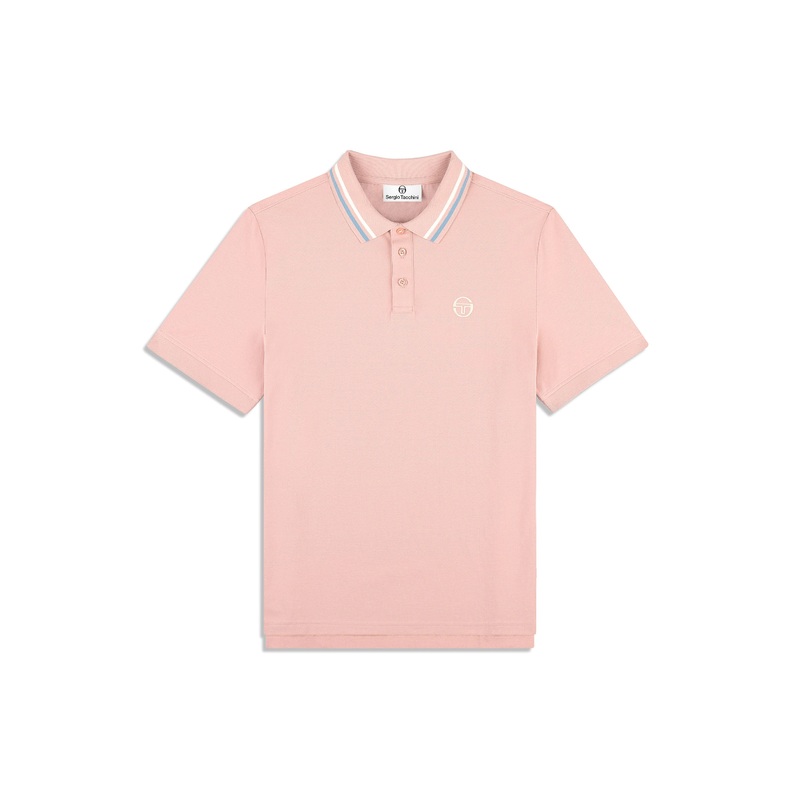 Sergio Tacchini Ciro Piqu Polo – Pale Mauve