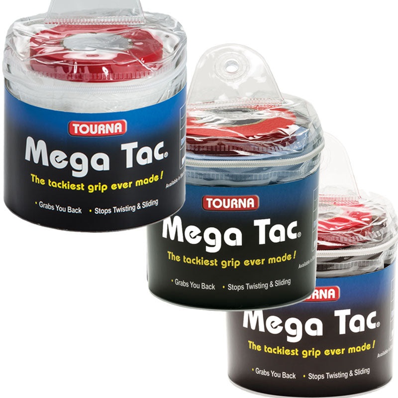 Tourna Mega Tac Tennis Overgrip – 30 Pack