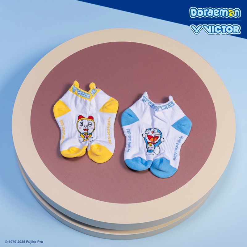 VICTOR x Doraemon Sport Socks SK515DRM E (VibrantYellow) M (22-25 cm)