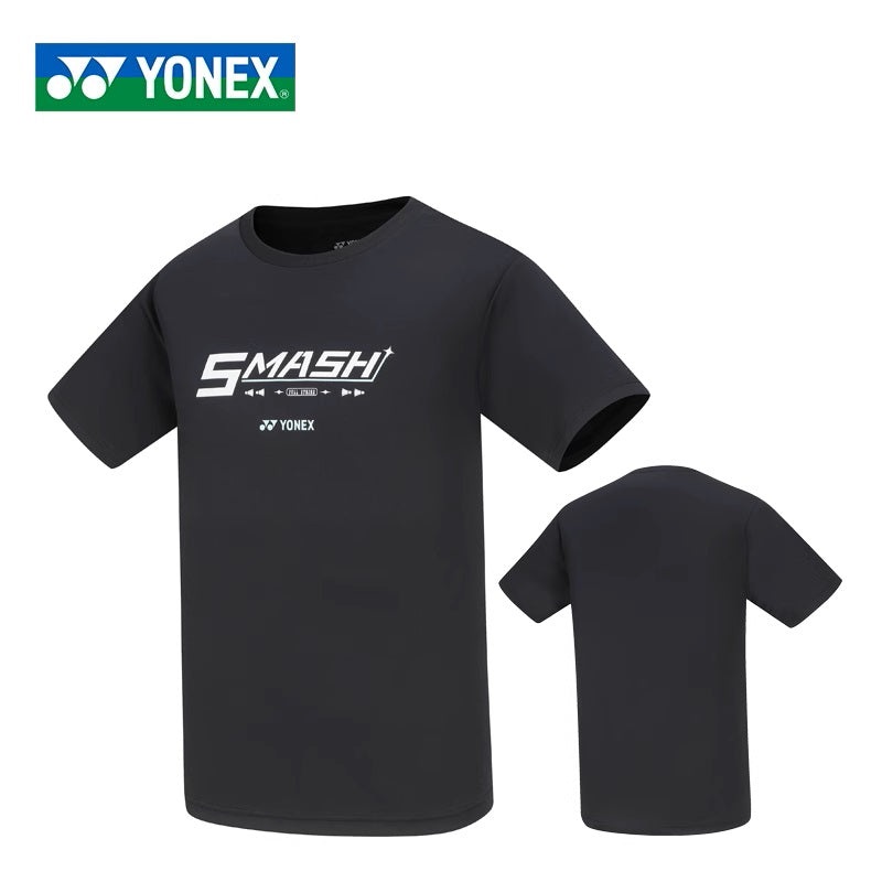 YONEX Men’s T-shirt 115264BCR Black (007) M