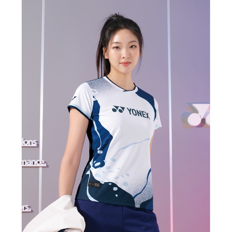 YONEX Women’s Game Shirt 243TS030F DARK NAVY 85(XS)