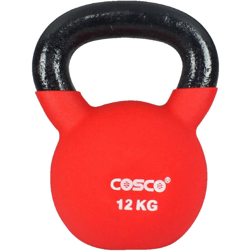 Cosco Kettlebell Dumbbell Vinyl |12 Kg | KIBI Sports 12kg