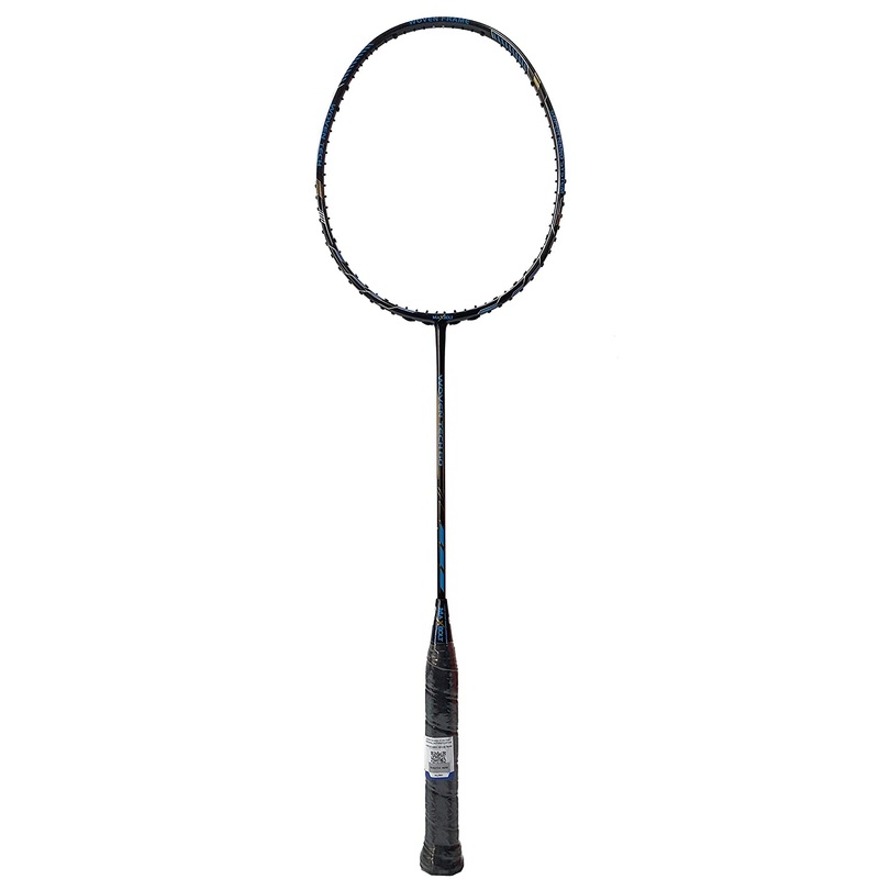 Maxbolt Woven Tech 60 Badminton Racket – Black/Blue