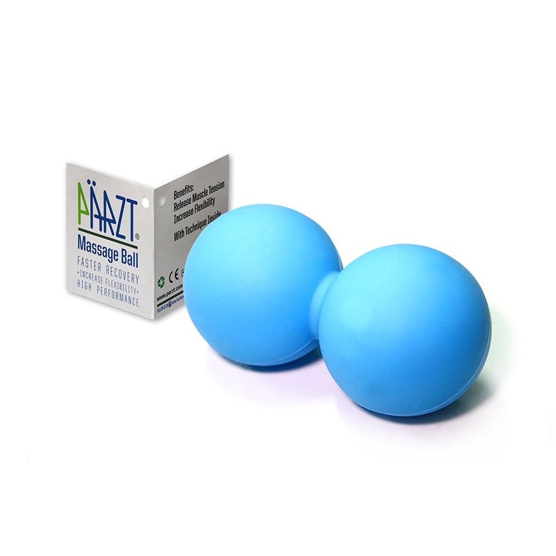 PARZT MASSAGE BALL (2-Sphere) – 12.5×6.3cm Yellow