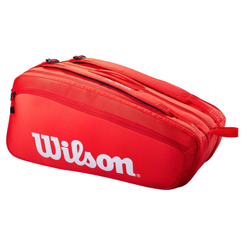 Super Tour 15 Pack Tennis Bag Red