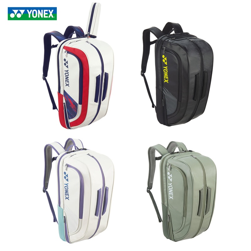 YONEX Racket Backpack BAG2448Y White Red (114)