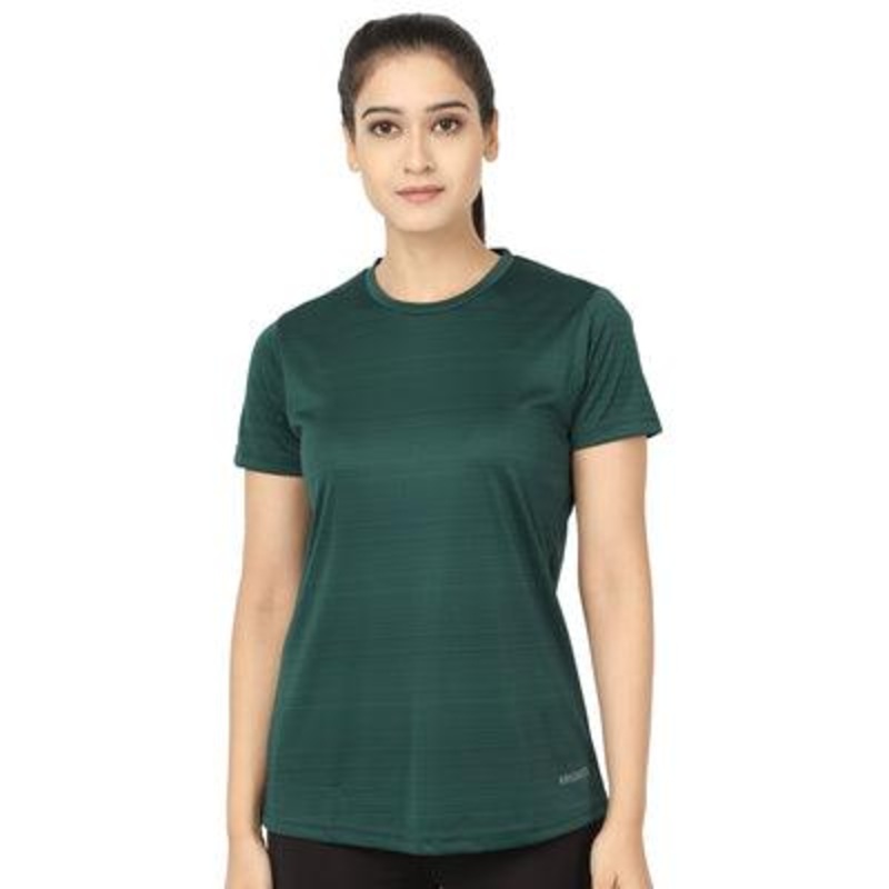 Crew Neck Tops | Women’s | Bottle Green | KIBI Sports S