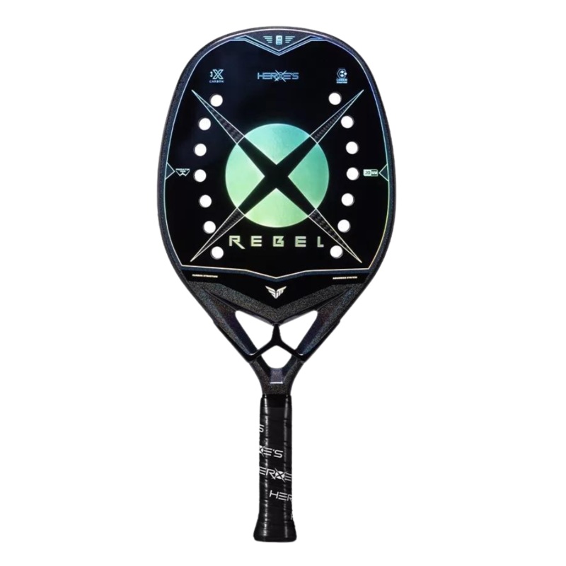 Heroes REBEL 2024 Beach Tennis Racket + Glipper Treatment