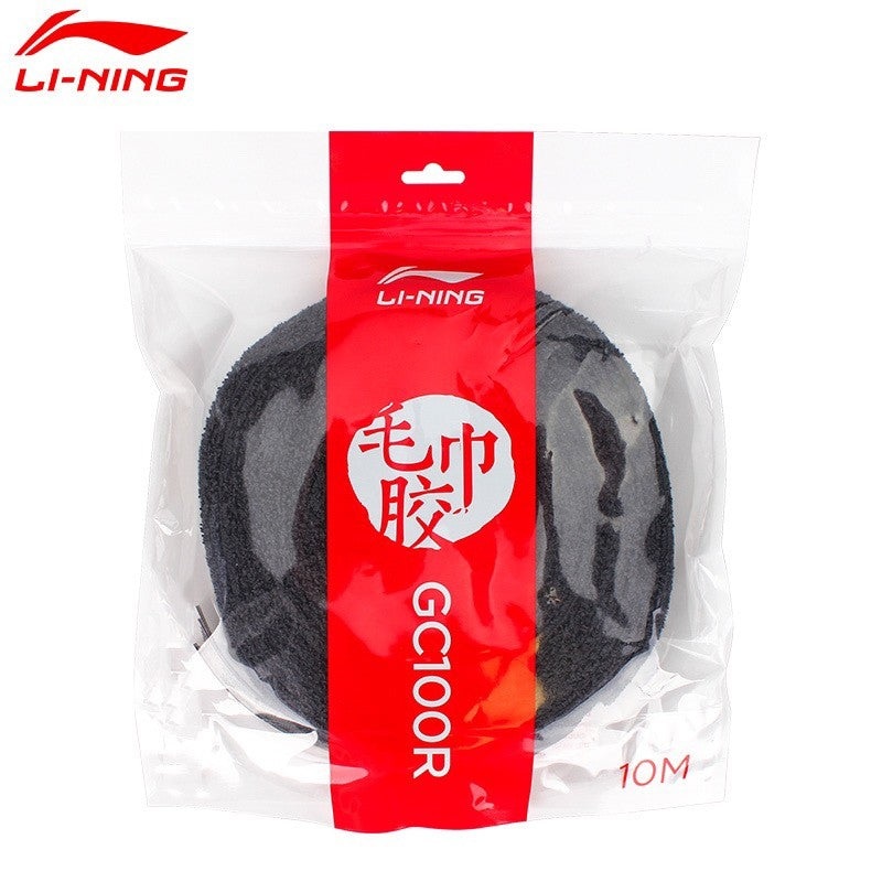 Li-Ning Thick Towel Grip for Rackets GC100R Pro Black