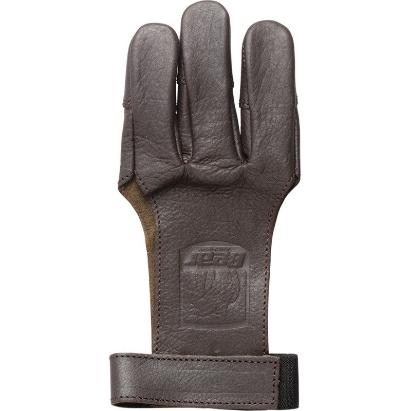 Leather 3 Finger Shooting Glove