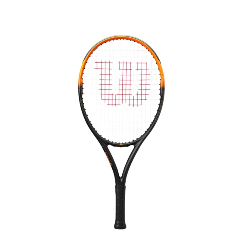 Wilson Burn Spin Junior 24″ (WR187110U) Tennis Racket (240g) BLACK/ORANGE 24″