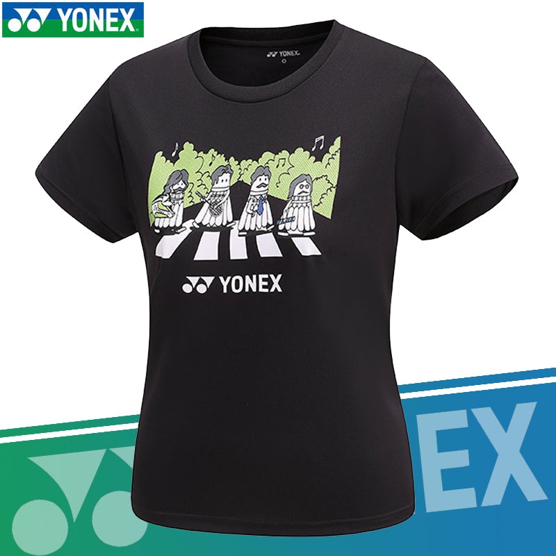 YONEX Women T-shirt 215033BCR Black(007) M