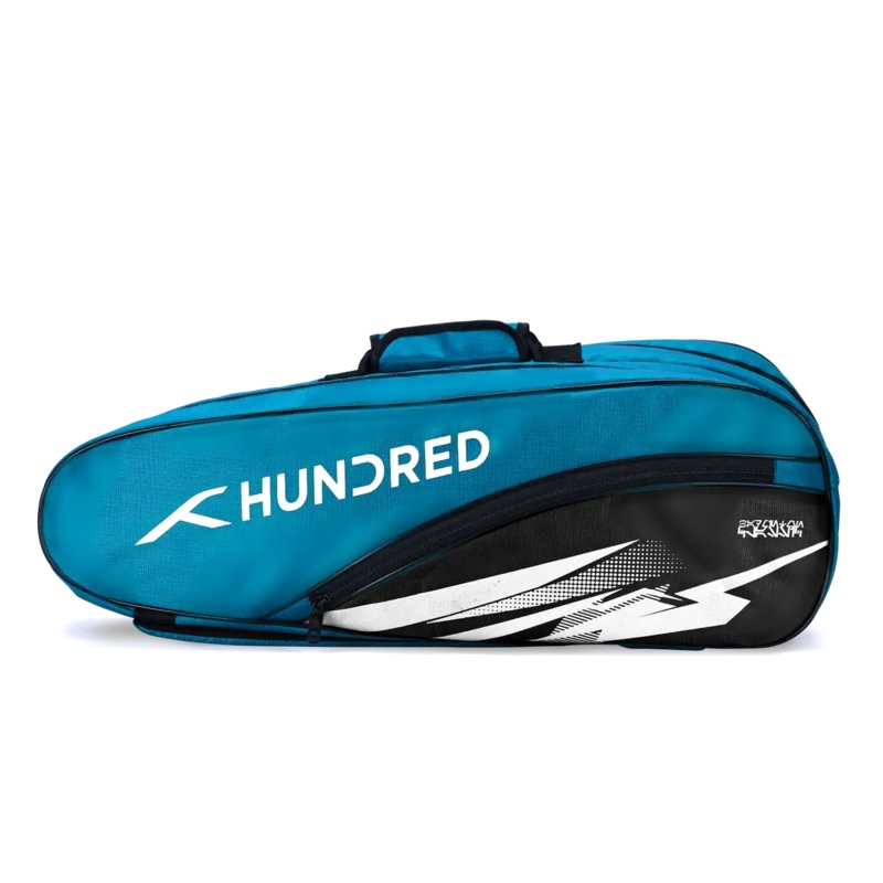 Hundred Cosmogear Badminton Kitbag – Teal Blue Teal Blue 6 Racket