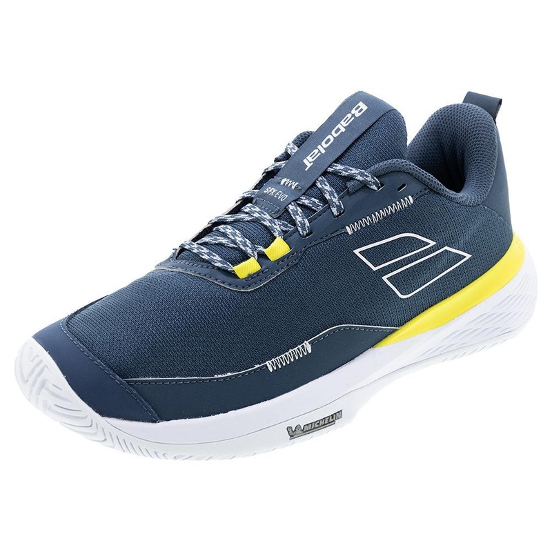 Men`s SFX Evo Tennis Shoes Dark Grey and White