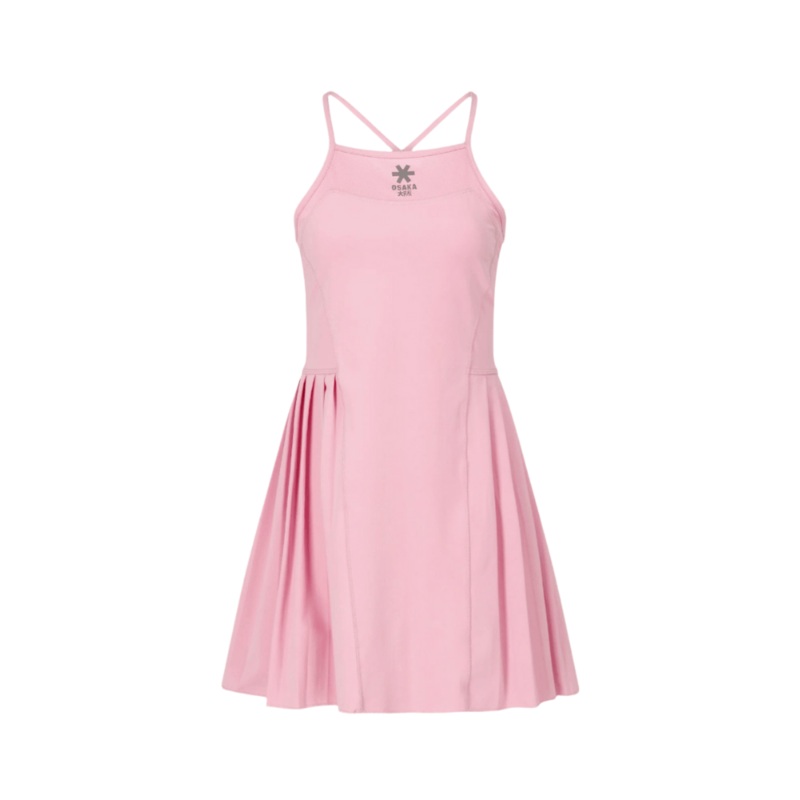 Osaka Women Pleated Tech Dress | Fondant Pink