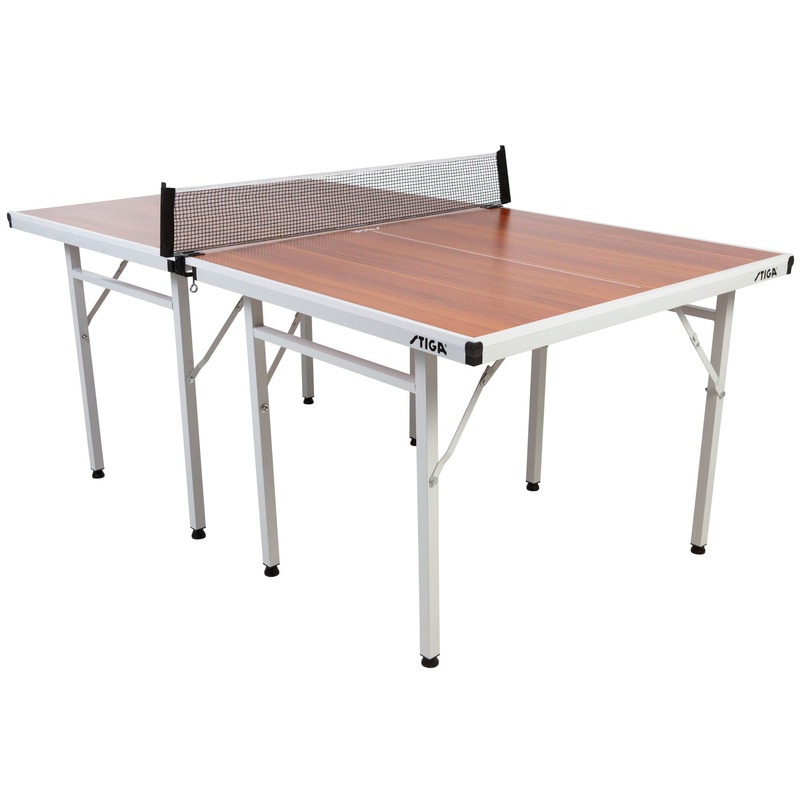Space Saver Table Tennis Table – Woodgrain