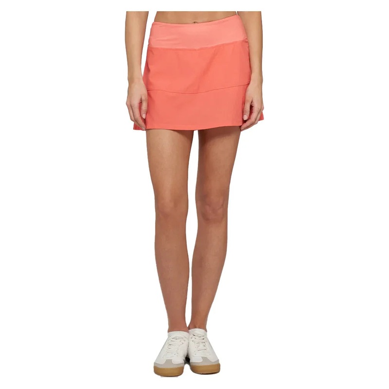 Women`s Nevo Linear 13 Inch Tennis Skort Honeysuckle