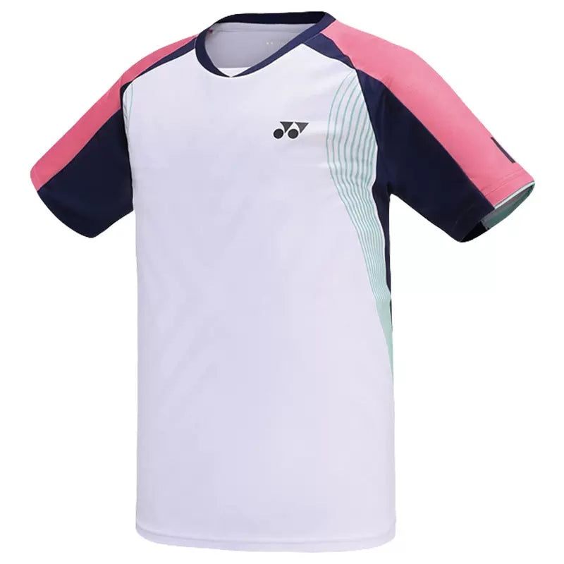 YONEX Men’s Game T-shirt 110053BCR White (011) M