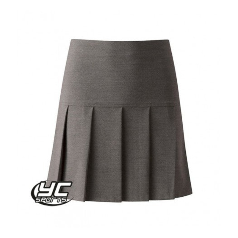 Cardiff Academy Girls Charleston Skirt 24 MID GREY