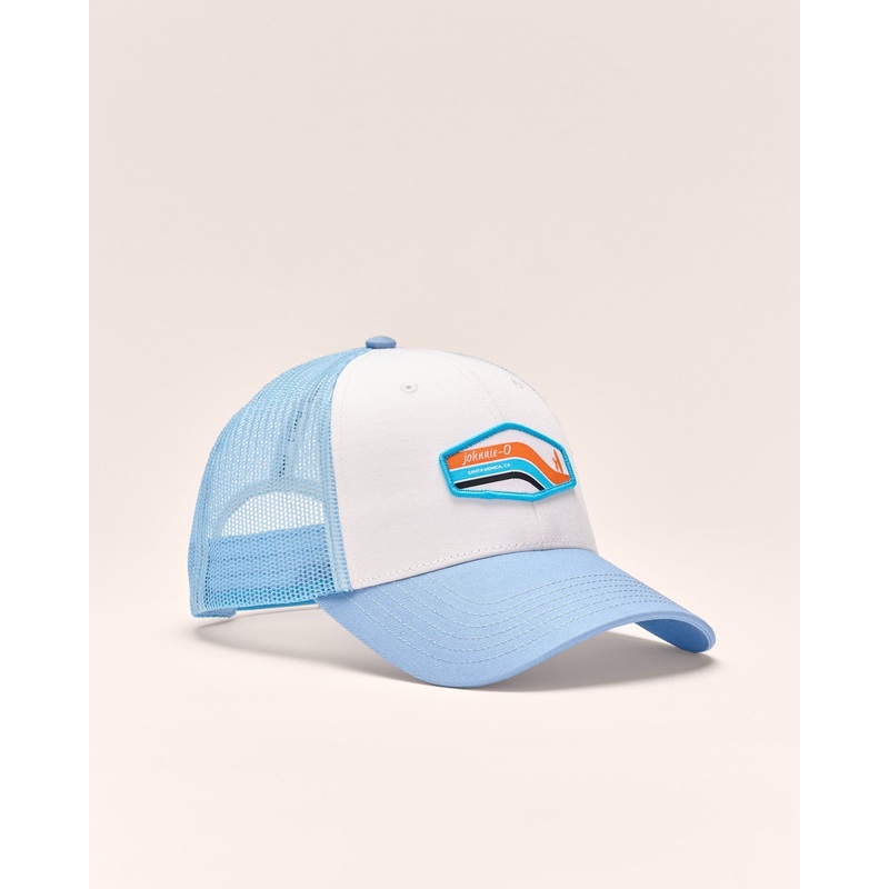 Johnnie-O Avalon Mesh Trucker Hat Maliblu