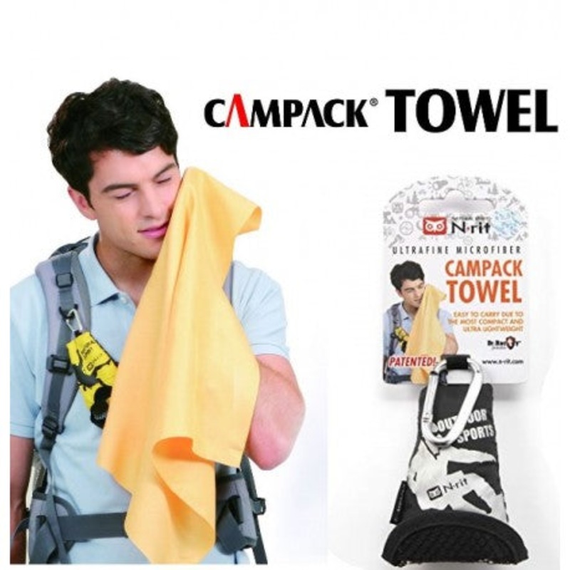 N-rit Campack Towel Yellow