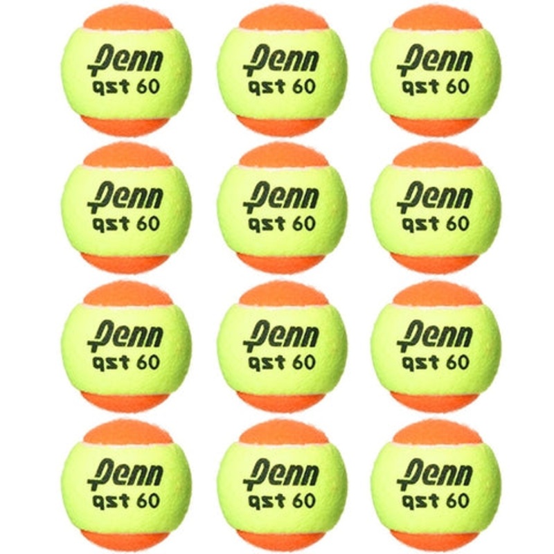 Penn QST 60 Low Compression Tennis Balls 12 Pack
