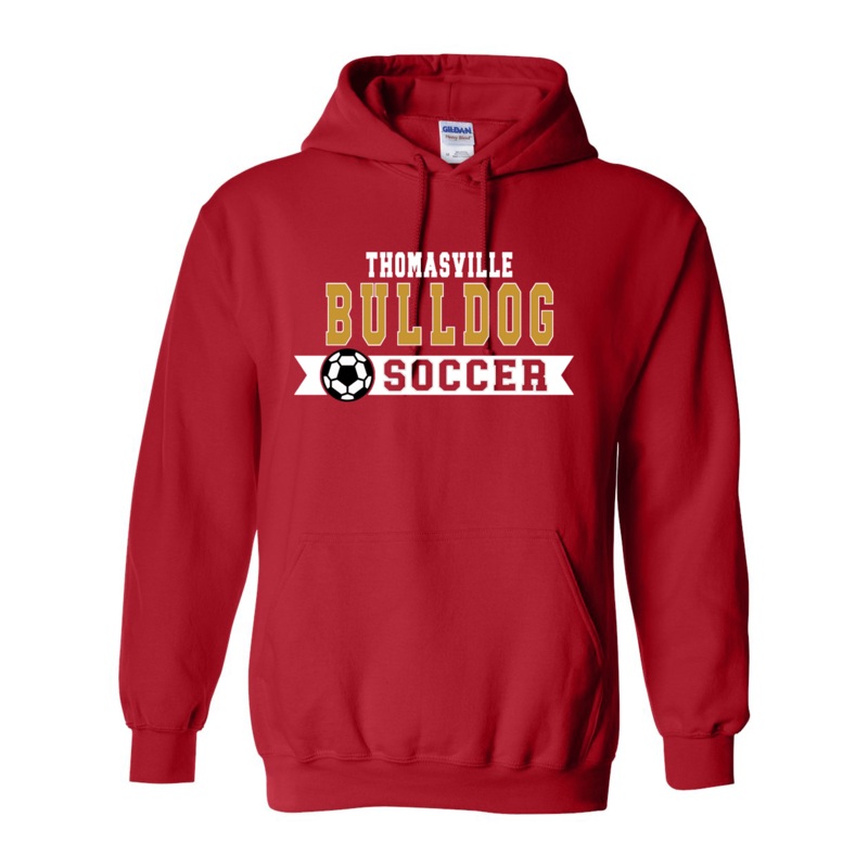 Thomasville Bulldog Soccer Hoodie