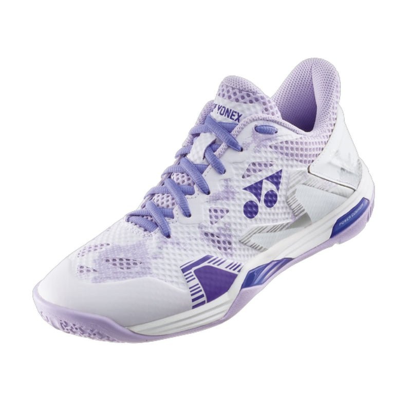 YONEX Power Cushion Eclipsion Z White/Purple WOMEN’S Badminton Shoes US(M) 4/ US(W) 5.5/ UK 3.5/ EU 35.5/ 22 CM