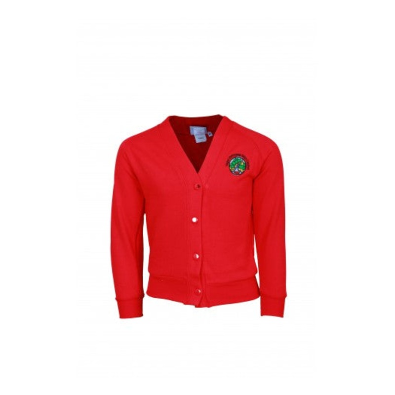 Ysgol Glan Ceubal Cardigan M RED