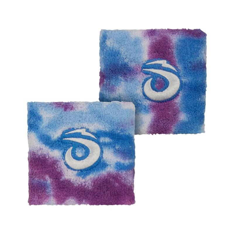Muequeras Lok Tyedye Azul 2 Unidades